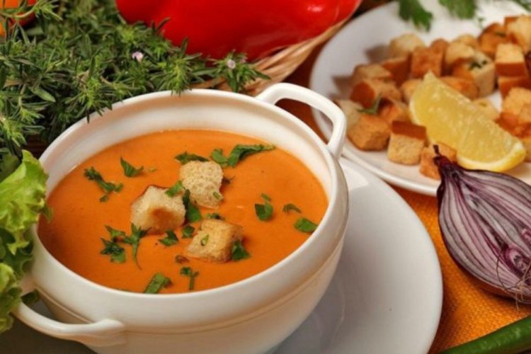 Чечевичный суп-пюре по-турецки
