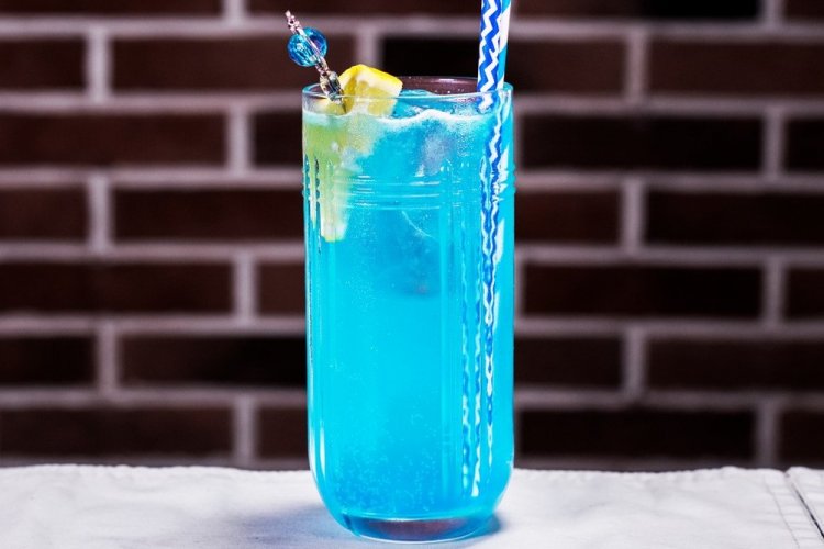 Голубая лагуна без лимонного сока