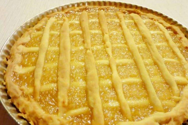 Открытый лимонный пирог без яиц - рецепты