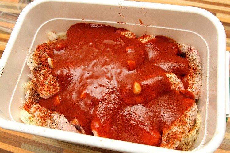 Маринад для шашлыка из курицы с томатным соком - рецепты