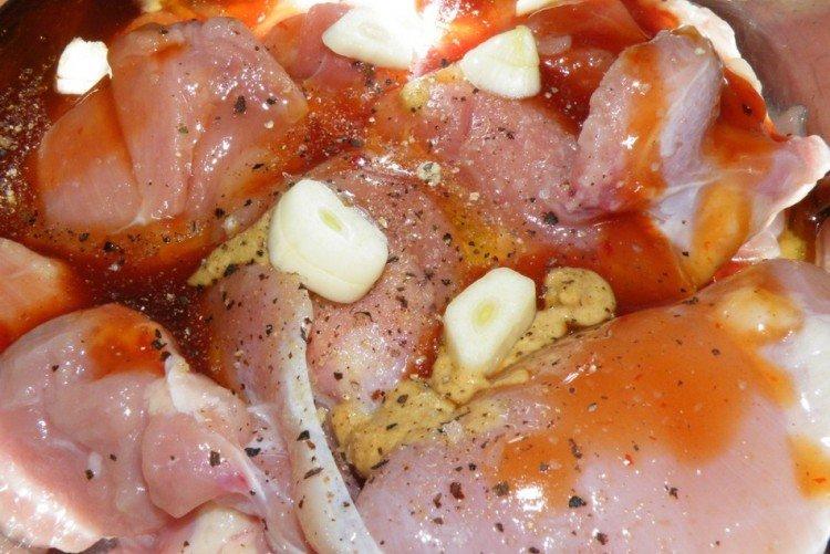 Маринад для шашлыка из курицы с медом - рецепты