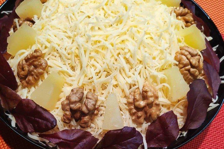Салат с говядиной и ананасом - Что приготовить из говядины рецепты